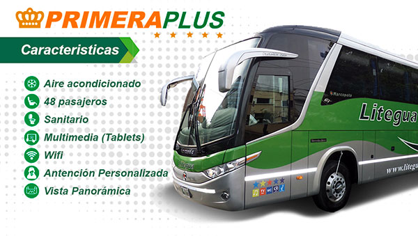 Bus Primera Plus Litegua Guatemala